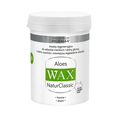 Laboratorium Pilomax NatureClassic Wax Aloes, Maska do włosów cienkich bez objętości