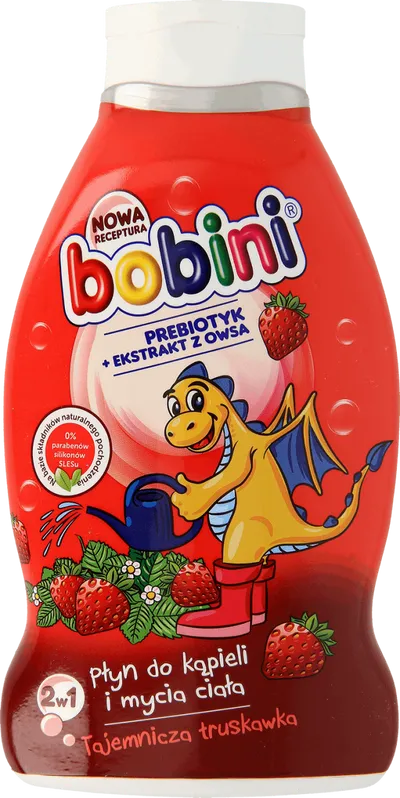 Bobini Płyn do kąpieli i mycia ciała po 1. roku życia 2 w 1 (różne rodzaje)