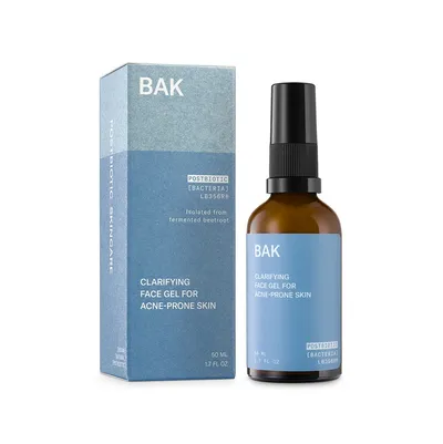 Bak Skincare Clarifying Face Gel for Acne-Prone Face (Żel-krem do cery trądzikowej)