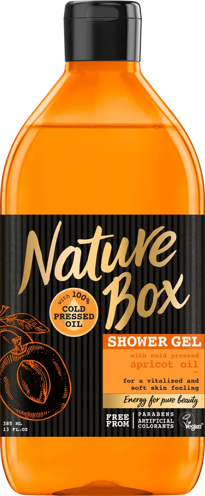 Nature Box Pielęgnacyjny żel pod prysznic z olejem z moreli