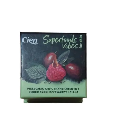 Cien Superfoods Vibes for Skin, Puder sypki do twarzy i ciała