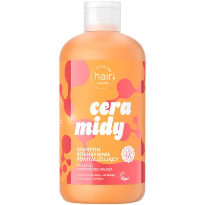 OnlyBio Hair of the Day, Ceramidy, Szampon intensywnie rewitalizujący do każdej porowatości włosa