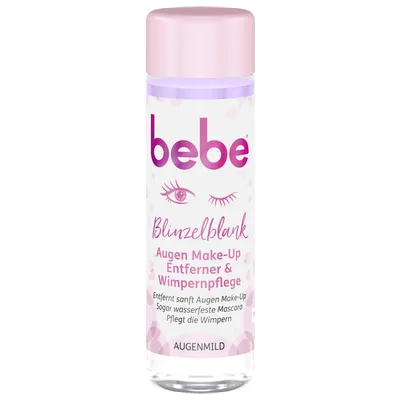 Bebe (Young Care) Augen Make-Up Entferner & Wimpernpflege Blinzelblank (Płyn do demakijażu oczu)