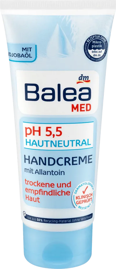 Balea Med, Handcreme pH 5,5 (Krem do rąk z alantoiną)