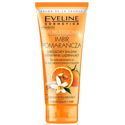 Eveline Cosmetics SPA! Professional, Luksusowy balsam intensywnie ujędrniający `Imbir i pomarańcza`