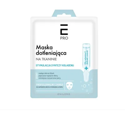 Enilome Healthy Beauty E Pro, Maska dotleniająca na tkaninie Symulacja syntezy kolagenu