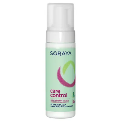Soraya Care Control, Oczyszczająca pianka do mycia twarzy