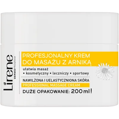 Lirene Dermoprogram Profesjonalny krem do masażu z arniką