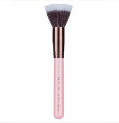 Luxie Rose Gold,Duo Fibre Stippling Brush 508 (Pędzel do produktów kremowych i pudrowych.)