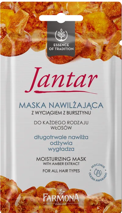 Jantar Moisturizing Mask (Maska nawilżająca z wyciągiem z bursztynu)