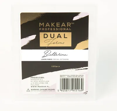 Makear Ballerina, Dual Forms (Silikonowe formy do paznokci)