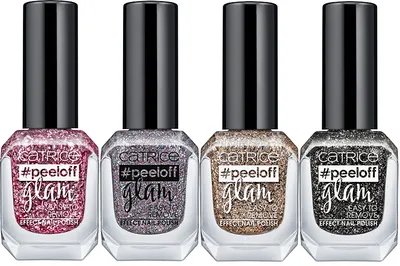 Catrice #Peeloff Glam, Easy to Remove Effect Nail Polish (Lakier do paznokci)
