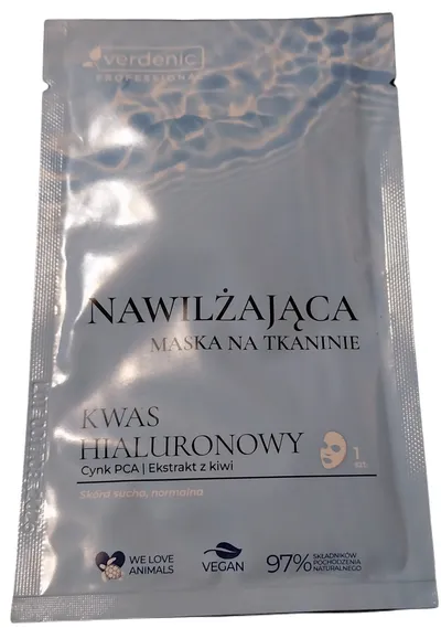 Verdenic Nawilżająca maska na tkaninie
