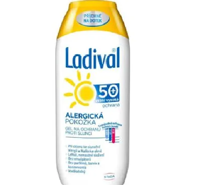 Ladival Allergic, Krem-żel do opalania dla skóry z alergią na słońce SPF 50+
