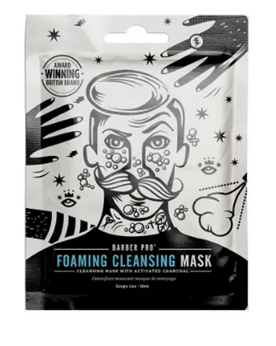 Barber Pro Foaming Cleansing Mask (Maska oczyszczająca na twarz)