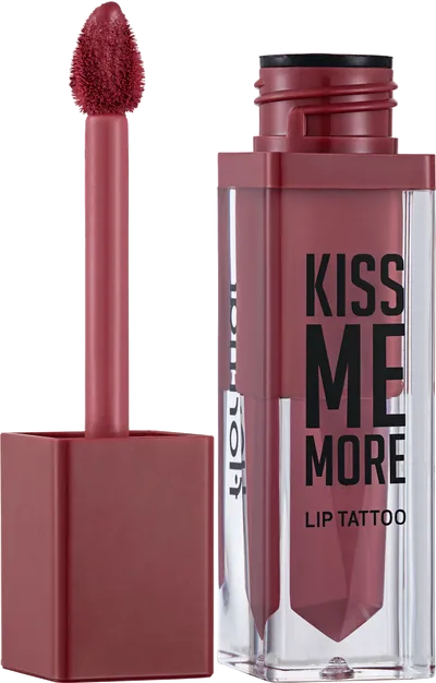 Flormar Kiss Me More Lip Tattoo Long Lasting Matte Liquid Lipstick (Matowa szminka w płynie)