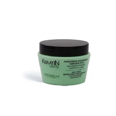 Phytorelax Keratin Curly, Revive Your Curls, Anti-Frizz  Hair Mask (Maska do włosów kręconych)