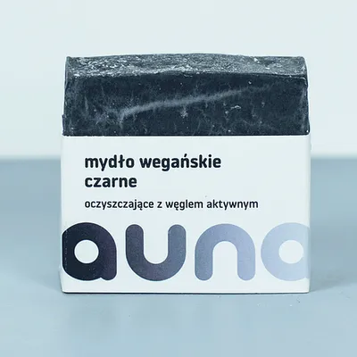 Auna Mydło czarne z węglem aktywnym