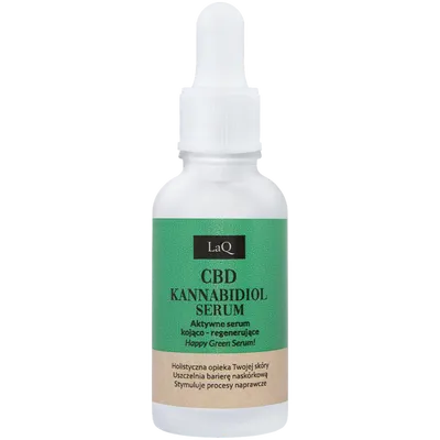 LaQ Aktywne serum kojąco-regenerujące `CBD Kannabidiol`