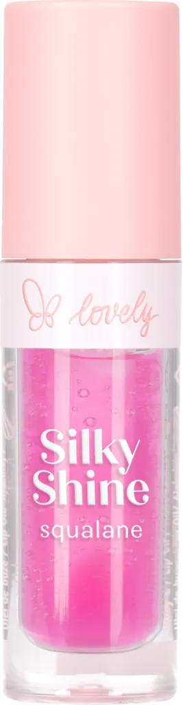 Lovely Silky Shine, Squalane Lip Oil (Zmiękczający olejek do ust)
