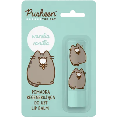 The Beauty Care Company Pusheen, Lip Balm (Regenerująca pomadka do ust)
