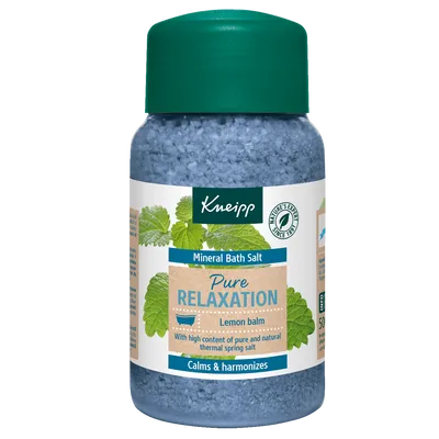 Kneipp Mineral Bath Salt Pure Relaxation (Kryształki do kąpieli z soli mineralnej `Melisa`)