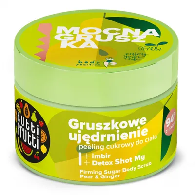 Tutti Frutti Peeling cukrowy do ciała `Mocna Gruszka`