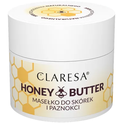 Claresa Fed by Nature, Masełko do skórek `Honey Butter`