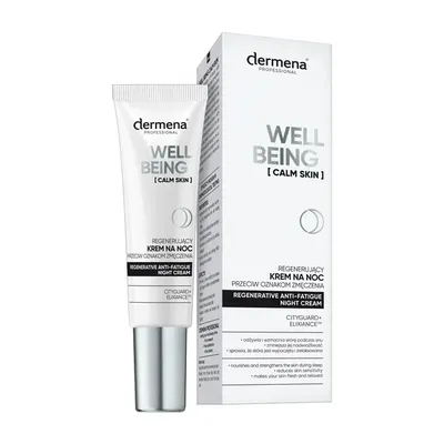 Dermena Professional Well Being Calm Skin, Regenerujący krem na noc