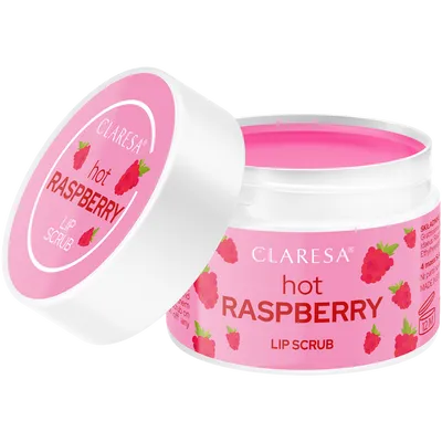 Claresa Hot Raspberry Lip Scrub (Peeling do ust)