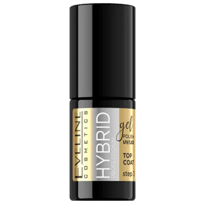 Eveline Cosmetics Hybrid Professional, Gel Polish UV/LED Top Coat (Top na lakier hybrydowy)