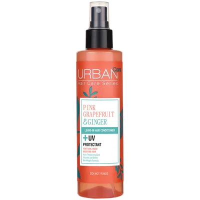 Urban Care Hair Care Series, Pink Grapefruit & Ginger, Leave-in Hair Conditioner (Spray do włosów cienkich)