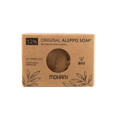 Mohani Bio mydło oliwno-laurowe Aleppo 12%