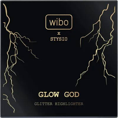 Wibo Wibo x Stysio, Glitter Highlighter Glow God (Drobinkowy rozświetlacz do twarzy)