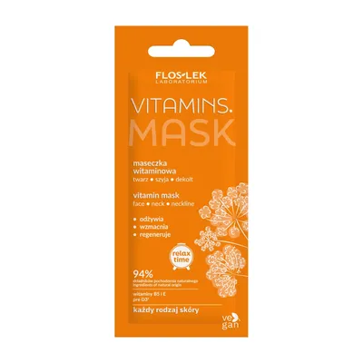 Floslek Vitamins Mask, Maseczka witaminowa