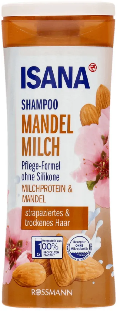 Isana Shampoo Mandelmilch (Szampon do włosów `Mleczko migdałowe`)