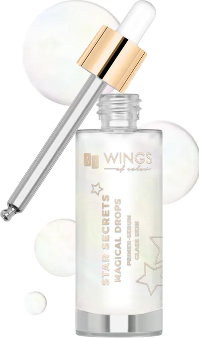 AA Wings of Color Star Secrets, Magical Drops Primer-Serum Glass Skin (Rozświetlająca baza-serum pod makijaż)