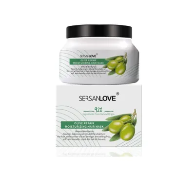 Sersanlove Olive Repair, Moisturizing Hair  Mask (Rewitalizująca maska do włosów)