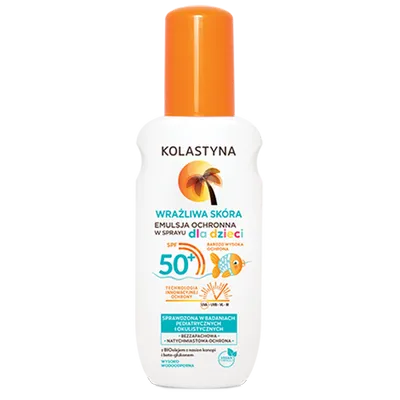 Kolastyna Emulsja ochronna w sprayu dla dzieci SPF50+ (stara wersja)