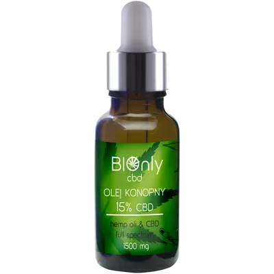 BIOnly CBD olej konopny 15%
