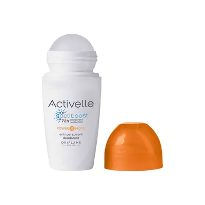 Oriflame Activelle, Power Move, Actiboost  Anti-Perspirant Deodorant 72h (Antyperspiracyjny dezodorant w kulce)