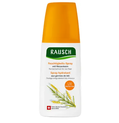 Rausch Moisturising Spray Conditioner with Wheatgerm (Nawilżająca odżywka w sprayu z ekstraktem z kiełków pszenicy)