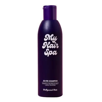 Hollywood Hair My Hair Spa, Silver Shampoo (Szampon niwelujący ciepłe odcienie)