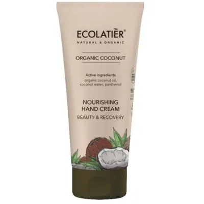 Ecolatier Organic Coconut, Nourish Hand Cream Beauty & Recovery (Krem do rąk `Piękno i odnowa`)