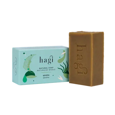 Hagi Spirulina Natural Soap (Naturalne mydło ze spiruliną)