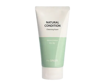 The Saem Natural Condition, Cleansing Foam Sebum Control (Pianka do mycia twarzy)