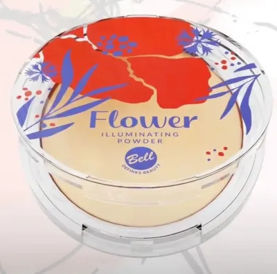 Bell Blossom Meadow, Flower Illuminating Powder (Puder prasowany z efektem Soft Focus)