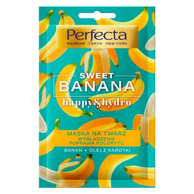 Perfecta Happy & Hydro, Maska na twarz `Sweet Banana`