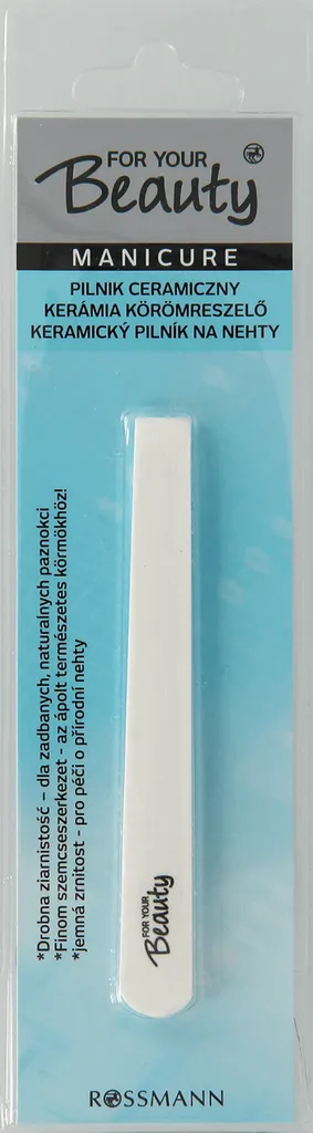 For Your Beauty Manicure, Pilnik ceramiczny