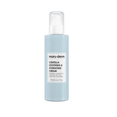 Maru Derm Centella Soothing & Hydrating Cream (Nawilżająco-nawadniający krem do twarzy z wąkrotką azjatycką)